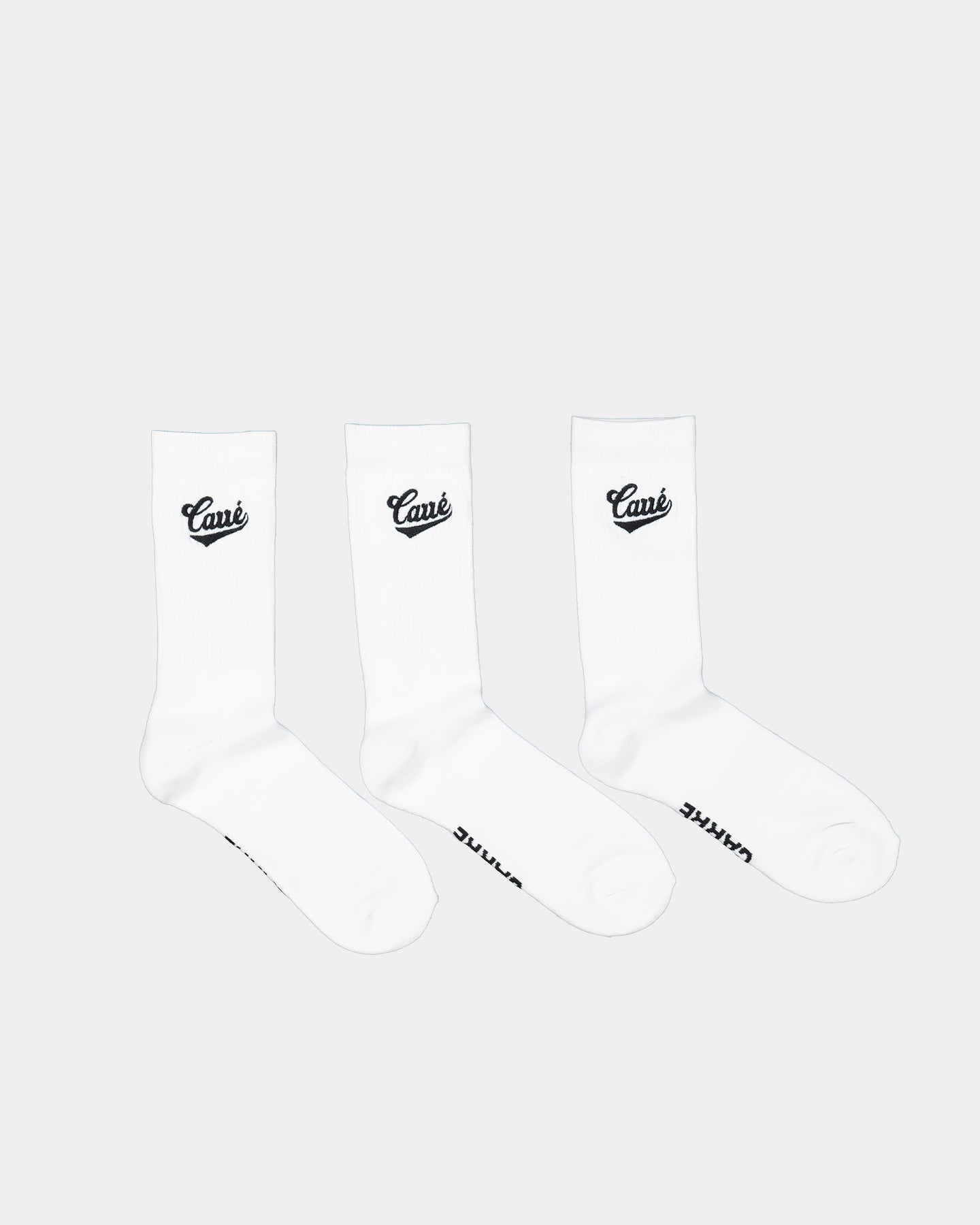 Carré Simplicity Sport Sock 3 Pack White