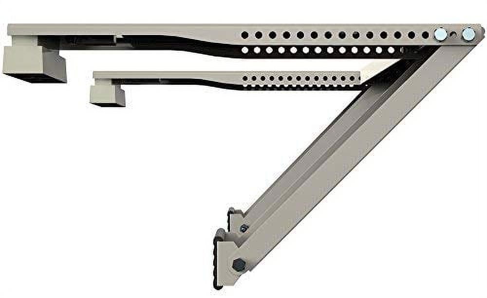 ALPINE HARDWARE Universal Window Air Conditioner Bracket - Heavy-Duty Window AC Support - Support Air Conditioner Up to 180 lbs. - for 12000 BTU AC to 24000 BTU AC Units (Heavy Duty)