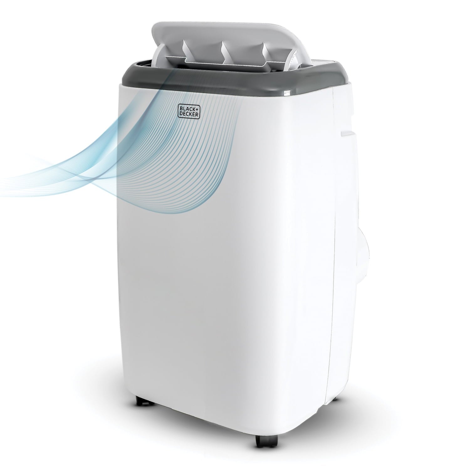 BLACK+DECKER BPP05WTB 5.000 BTU SACC/CEC (8.000 BTU ASHRAE) Portable Air Conditioner with Remote Control. White