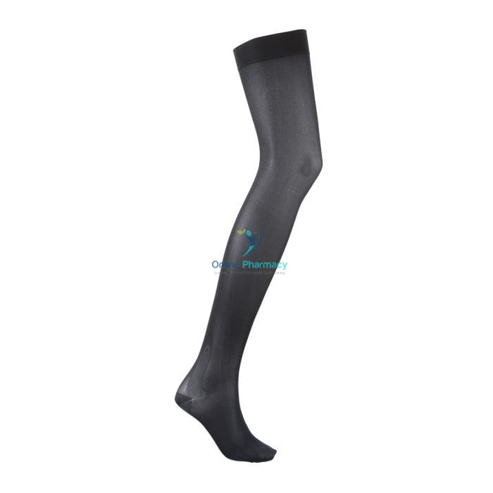 Activa Class 2 Thigh Length Closed Toe Compression Socks  - 1 Pair